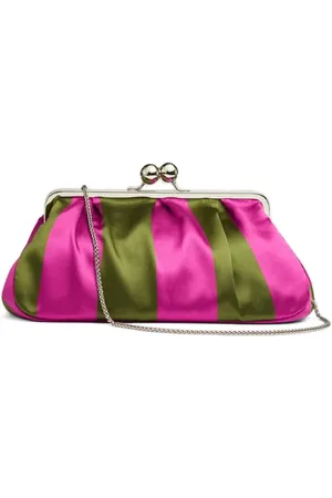 LK Bennett Lana Snaplock Clutch Bag Multicolor