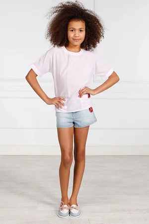 River Woods Wide Shirt W/ Pockets And Deco Pink