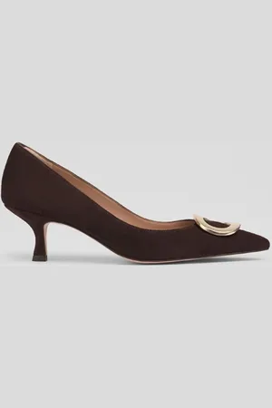 LK Bennett Uma Pointed Pump Chocolate