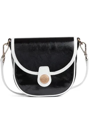 LK Bennett Dee Saddle Cross Body Bag Black