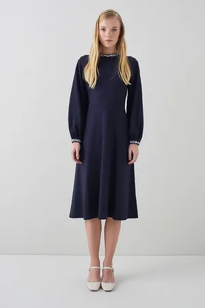 LK Bennett Yvonne - Midi Dress Midnight