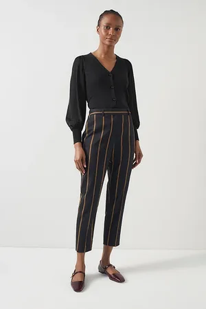 LK Bennett Lucian Mix Cardigan Black