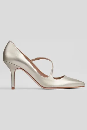 LK Bennett Simone Aysmmetric Pump Metallic Pink