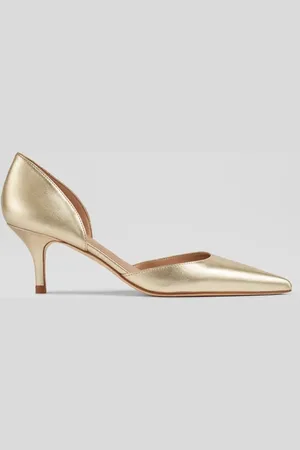 LK Bennett Harley Pointed Pump Pale Gold
