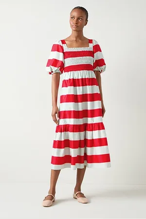 LK Bennett Ruby Bold Midi Dress Multicolor