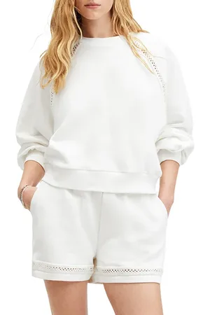 AllSaints Ewelina Sweat Chalk White
