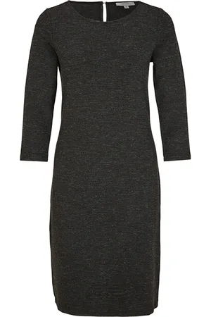 Comma, Dress Dark Grey Melange