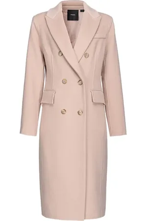Pinko Ebook Coat Nude - Baby
