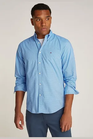 Tommy Hilfiger Flex Poplin Fake Solid Night Sky