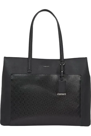 Calvin Klein Ck Must Medium Shopper Classic Mono Black