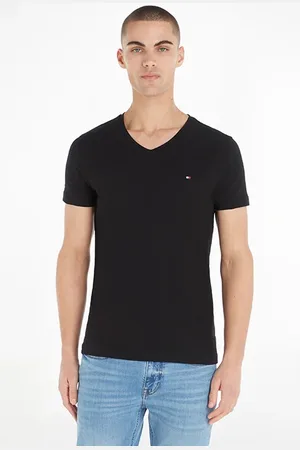 Tommy Hilfiger Core Stretch Slim V-neck Black