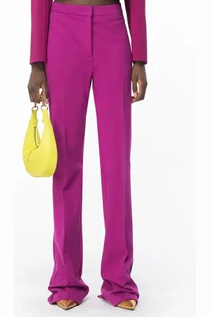 Pinko Hulka Trousers Bougainvillea Purple