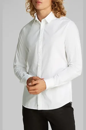 Calvin Klein Slim Stretch Shirt Bright White