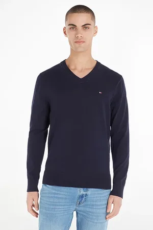 Tommy Hilfiger 1985 V Neck Sweater Desert Sky