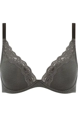 Passionata Co Bra Tshirt Plunge Smoky Grey Smoky Grey