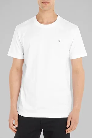 Calvin Klein Ck Embro Badge Tee Bright White