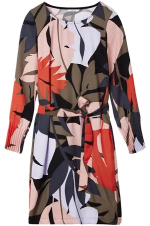 Sandwich Dress Woven Medium Grape Leaf