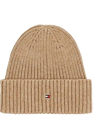 Tommy Hilfiger The Flag Twisted Yarn Beanie Safari Canvas