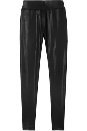 Sandwich Pants Jersey Long Almost Black 24001491