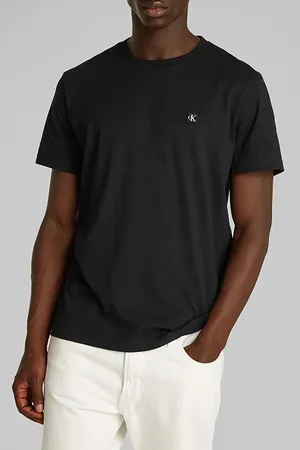 Calvin Klein Ck Embro Badge Tee Ck Black