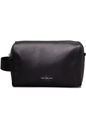 Calvin Klein Monogram Soft Dopp Kit Black