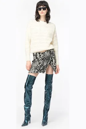 Pinko Dromedario Sweater Purity White