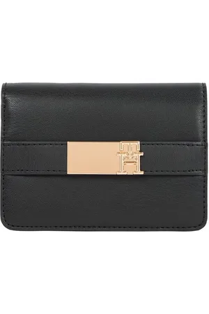 Tommy Hilfiger Th Heritage Slim Med Wallet Black