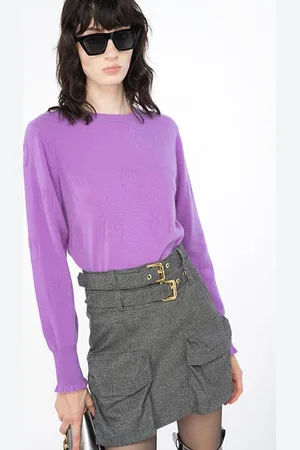 Pinko Hello Kitty Skirt Grey/black