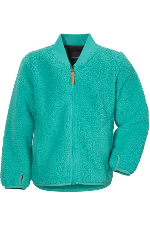 Didriksons Ohlin Kids Fullzip 4 Peacock Green