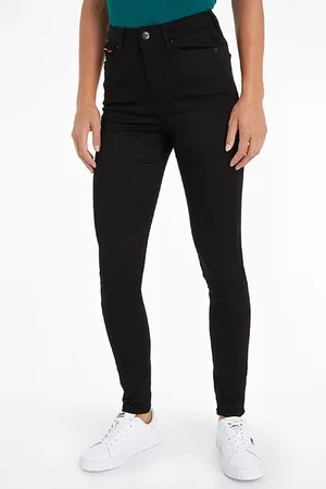 Tommy Hilfiger Sylvia Hr Super Skny Staten Black Stretch