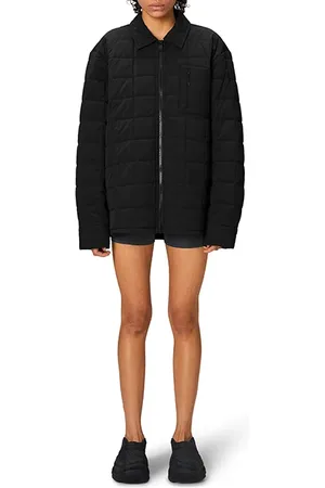 Rains Unisex Giron Liner Overshirt T1 Black