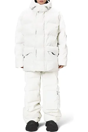 Rains Unisex Harbin Puffer Jacket Powder