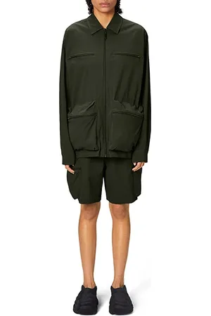 Rains Unisex Tomar Overshirt Green