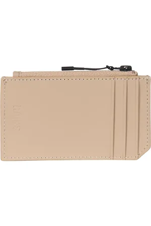 Rains Card Wallet W1 Sand Unisex