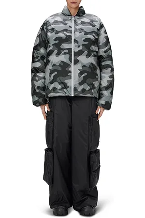 Rains Unisex Kevo Puffer Bomber Camo