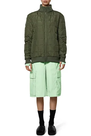 Rains Unisex Liner High Neck Jacket W1t1 Evergreen