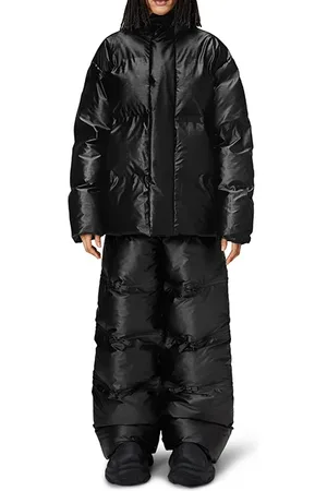Rains Unisex Bator Puffer Jacket Black