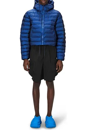 Rains Unisex Lohja Short Puffer Jacket Storm
