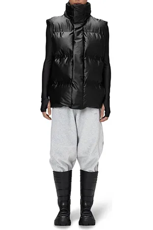Rains Unisex Bator Puffer Vest Black