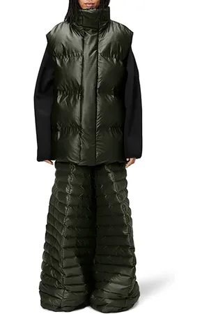 Rains Unisex Bator Puffer Vest Green