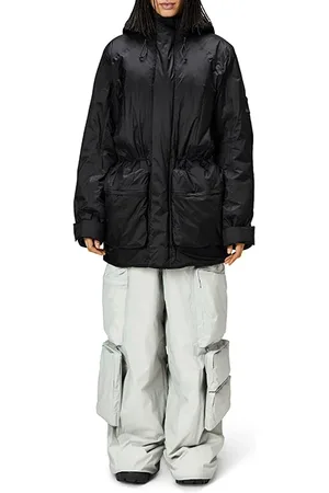 Rains Unisex Vardo Parka Black