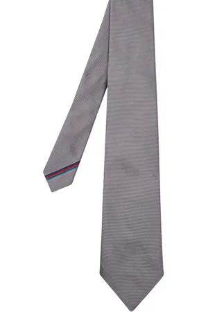 Paul Smith Men Tie 8cm Wide Blade Grey