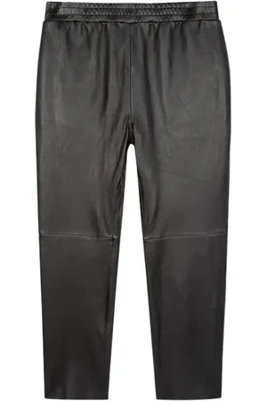 Paul Smith Womens Trousers Leather Black