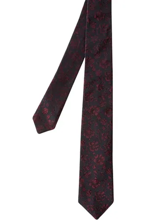 Paul Smith Tie 6cm Narrow Burgundy/ Borde