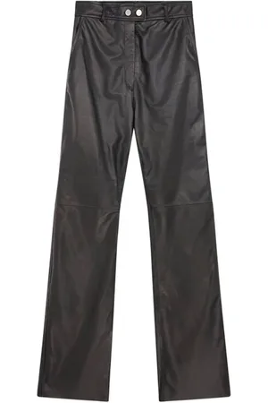 Paul Smith Womens Trousers Leather Black