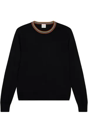Paul Smith Womens Knitted Sweater Crew Neck Black