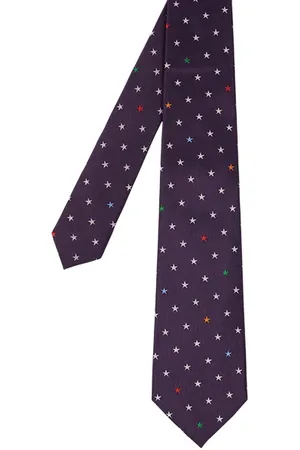 Paul Smith Mens Tie 8cm Navy