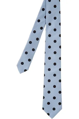 Paul Smith Men Tie Spot Light Blue