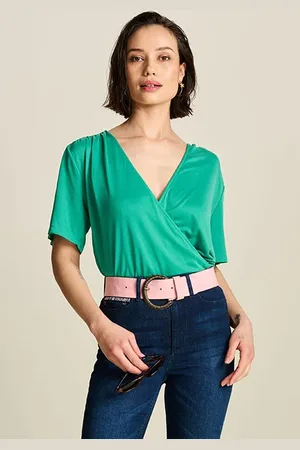 POM Amsterdam Top - Wrap Lush Green