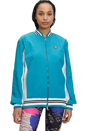 Fila Crinkle Nylon Settanta Jacket Marine / White